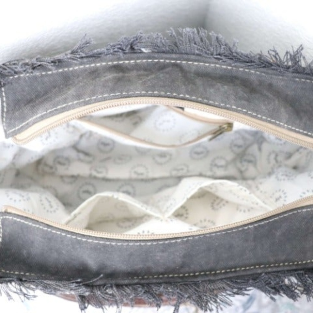 🆕Myra Bag YARSY Handbag Canvas Purse Bag Medium - Picture 8 of 8